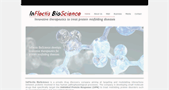 Desktop Screenshot of inflectisbioscience.com